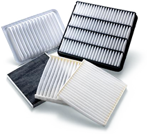 Several Toyota cabin air filters
