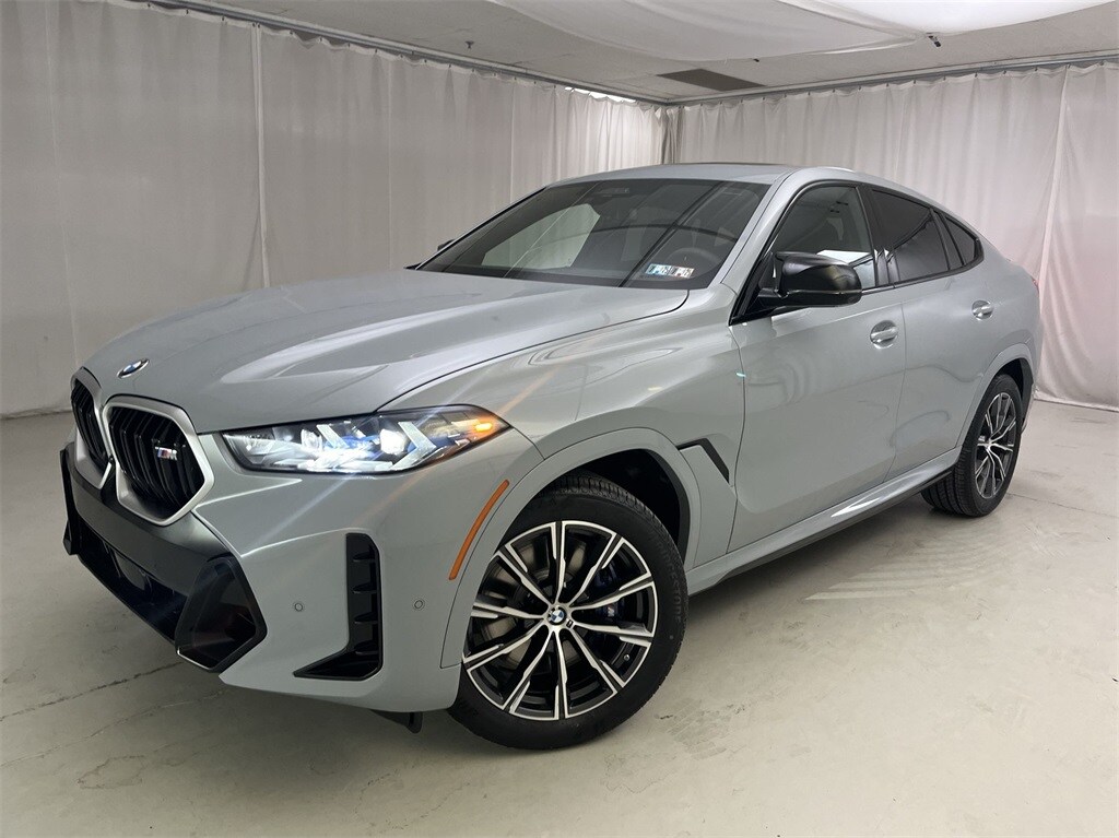 New 2025 BMW X6 For Sale at BMW of Pittsburgh VIN 5UX43EX02S9X18111