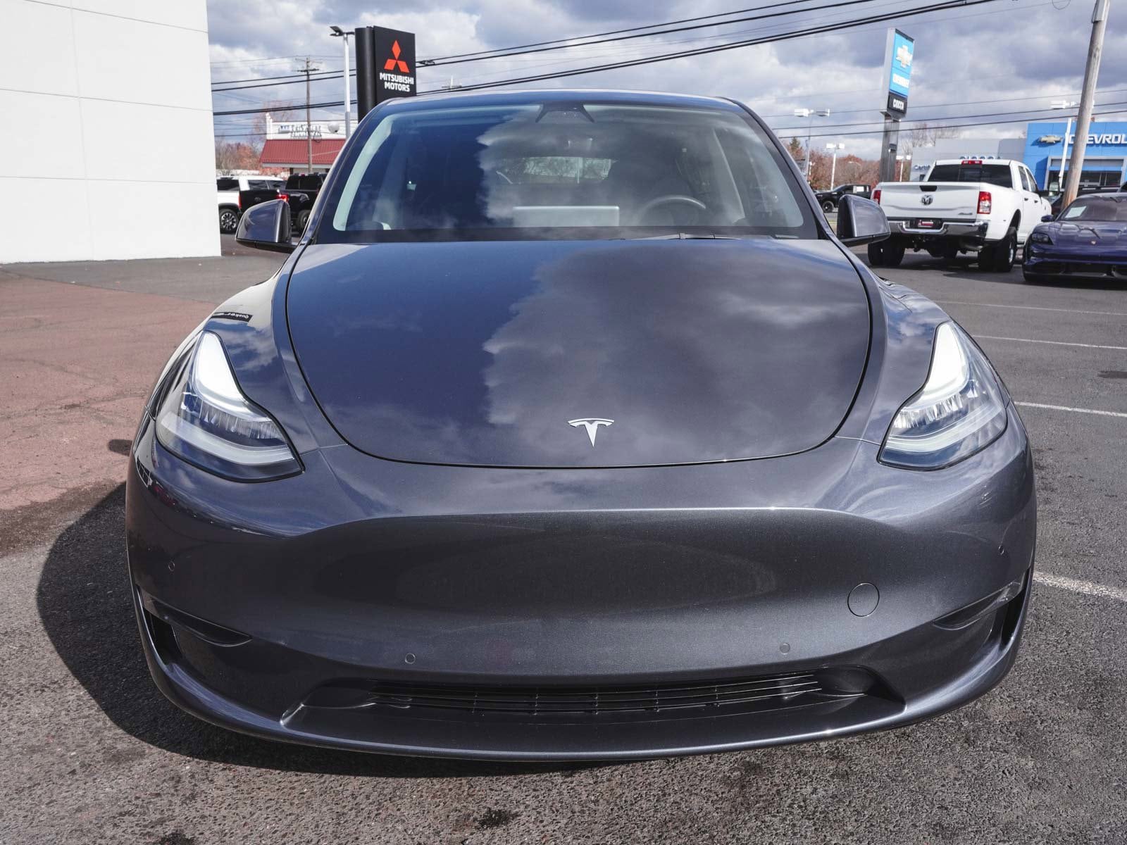 Used 2022 Tesla Model Y Long Range with VIN 7SAYGDEE1NF453923 for sale in Quakertown, PA