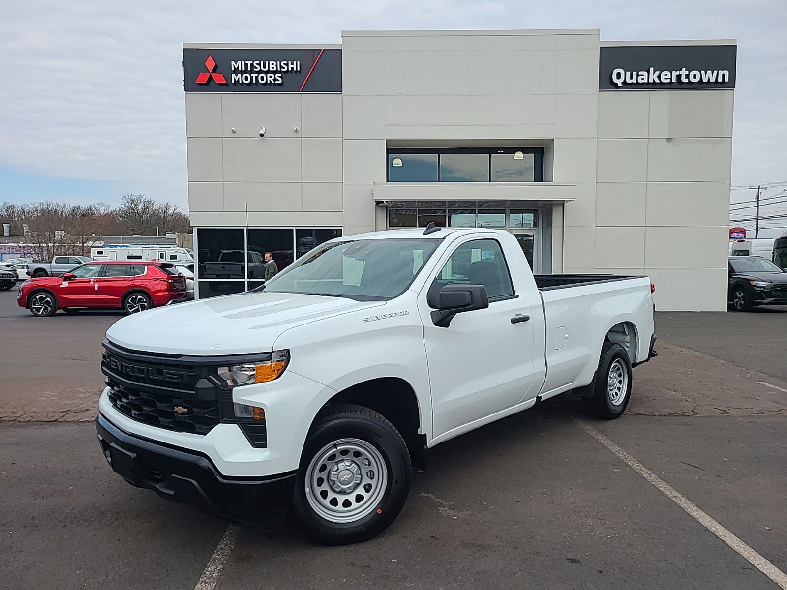 Used 2024 Chevrolet Silverado 1500 Work Truck with VIN 3GCNAAEK2RG102010 for sale in Quakertown, PA