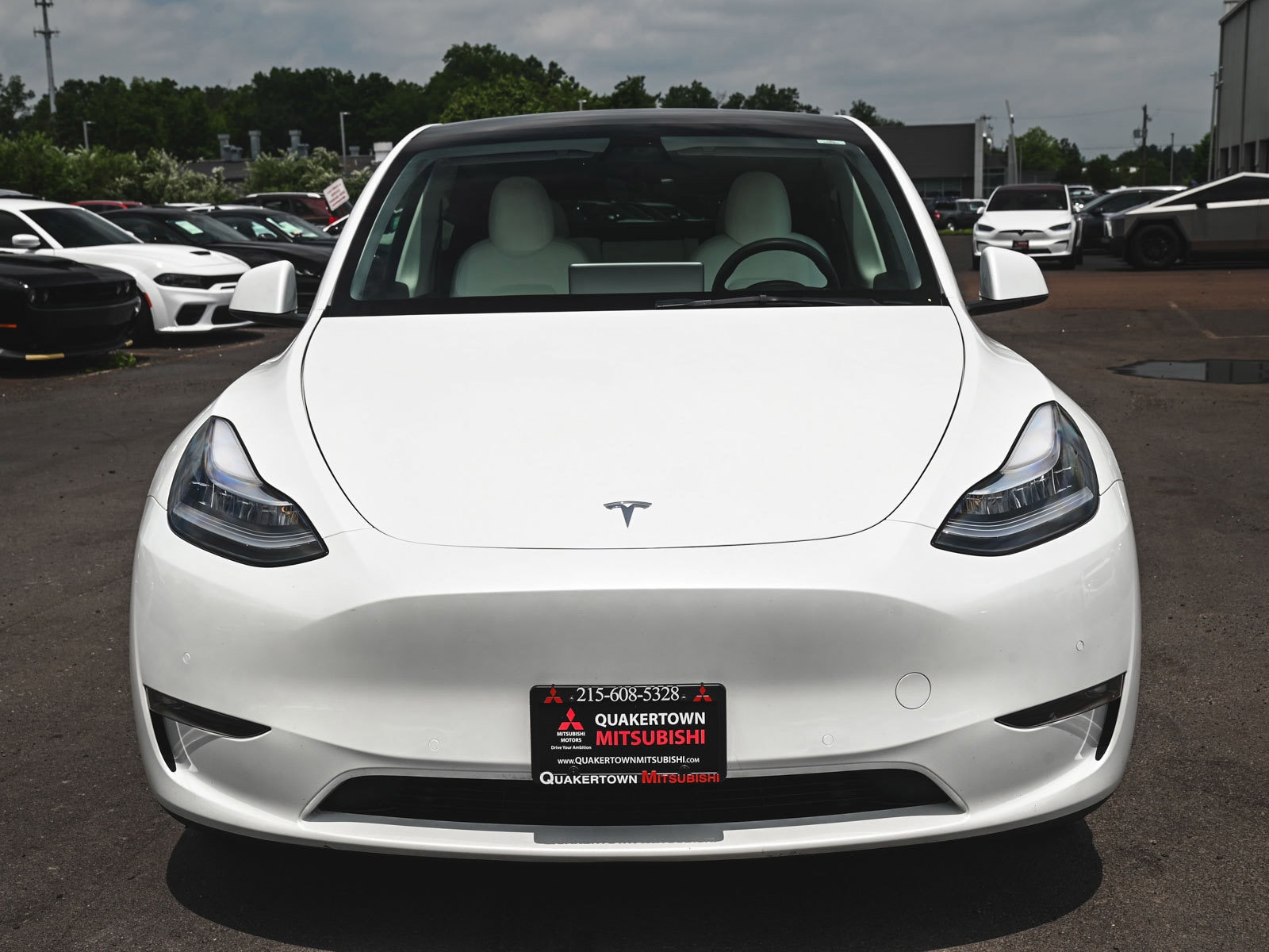 Used 2021 Tesla Model Y Long Range with VIN 5YJYGAEE7MF244681 for sale in Kansas City
