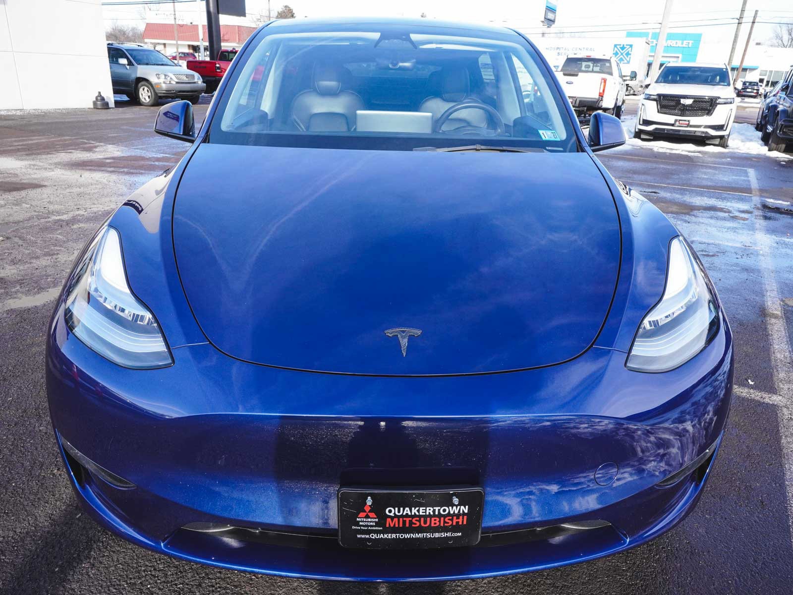 Used 2023 Tesla Model Y Long Range with VIN 7SAYGDEE2PA057581 for sale in Quakertown, PA