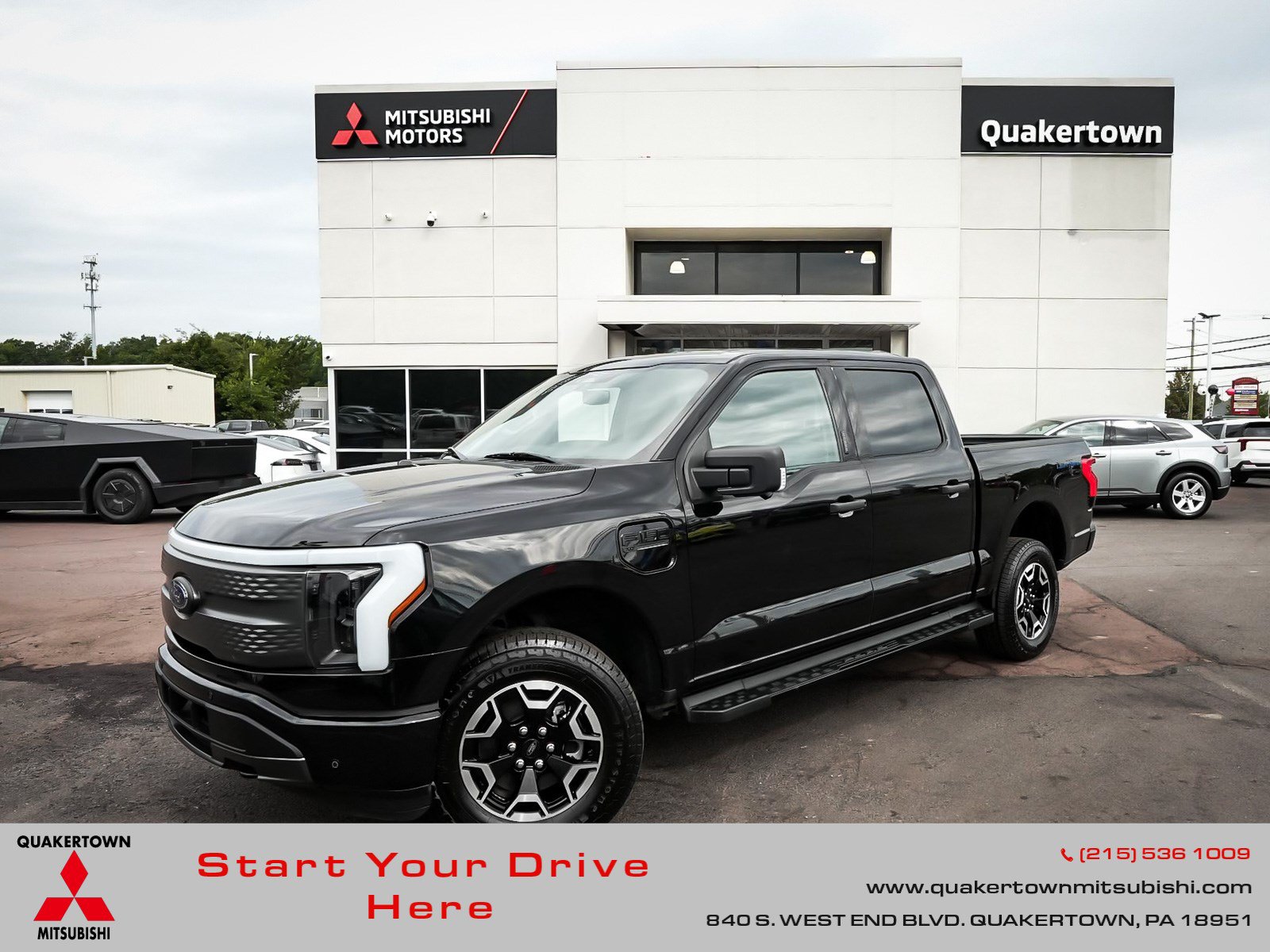 Used 2023 Ford F-150 Lightning XLT with VIN 1FTVW1EL1PWG00126 for sale in Quakertown, PA