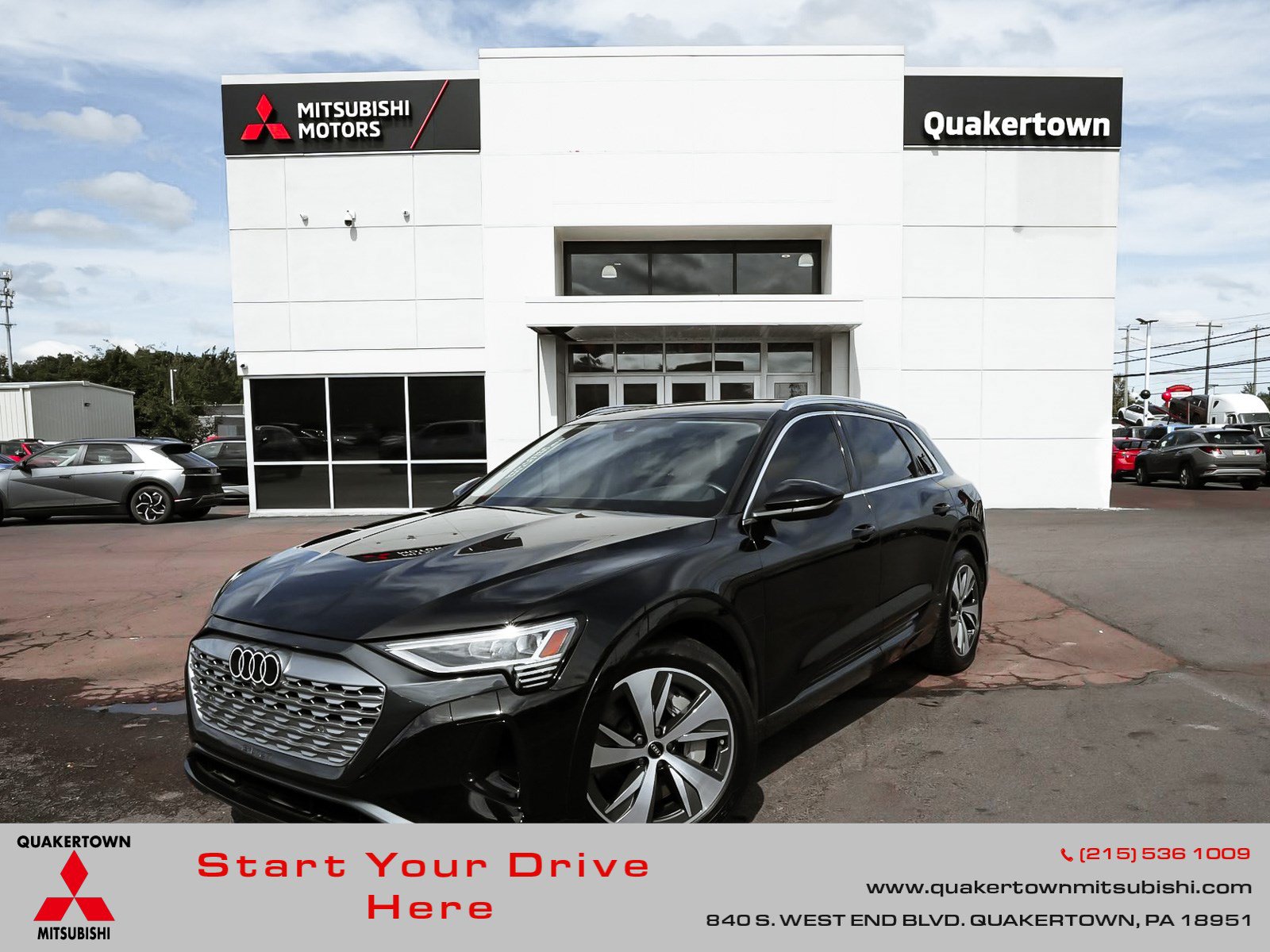 Used 2024 Audi Q8 e-tron Premium with VIN WA14AAGE2RB054949 for sale in Quakertown, PA