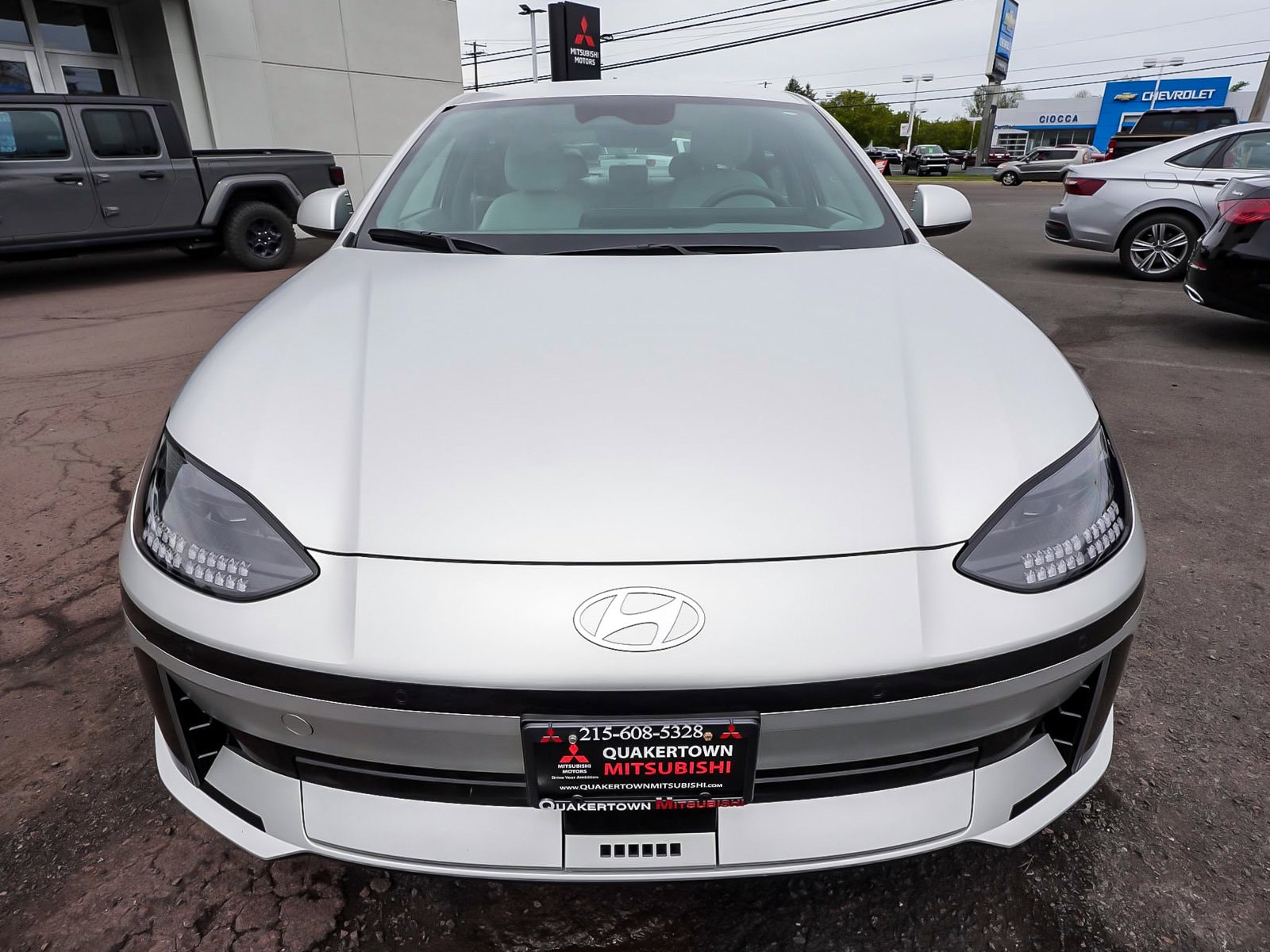 Used 2024 Hyundai IONIQ 6 SEL with VIN KMHM34AC1RA064477 for sale in Quakertown, PA