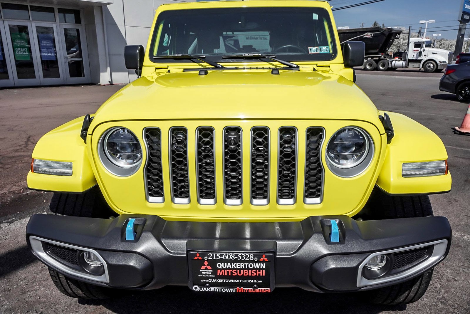 Used 2023 Jeep Wrangler 4xe Sahara 4XE with VIN 1C4JJXP68PW513864 for sale in Quakertown, PA