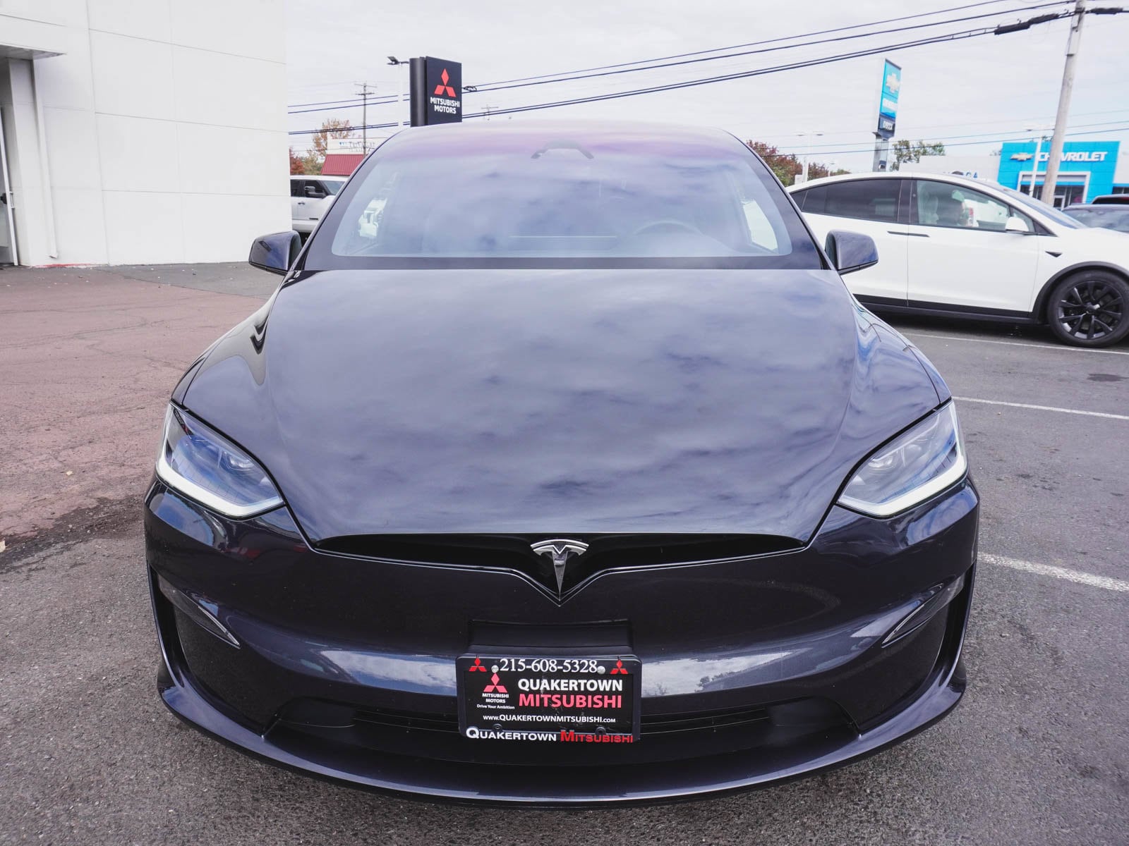 Used 2025 Tesla Model X Long Range with VIN 7SAXCDE59SF470181 for sale in Quakertown, PA