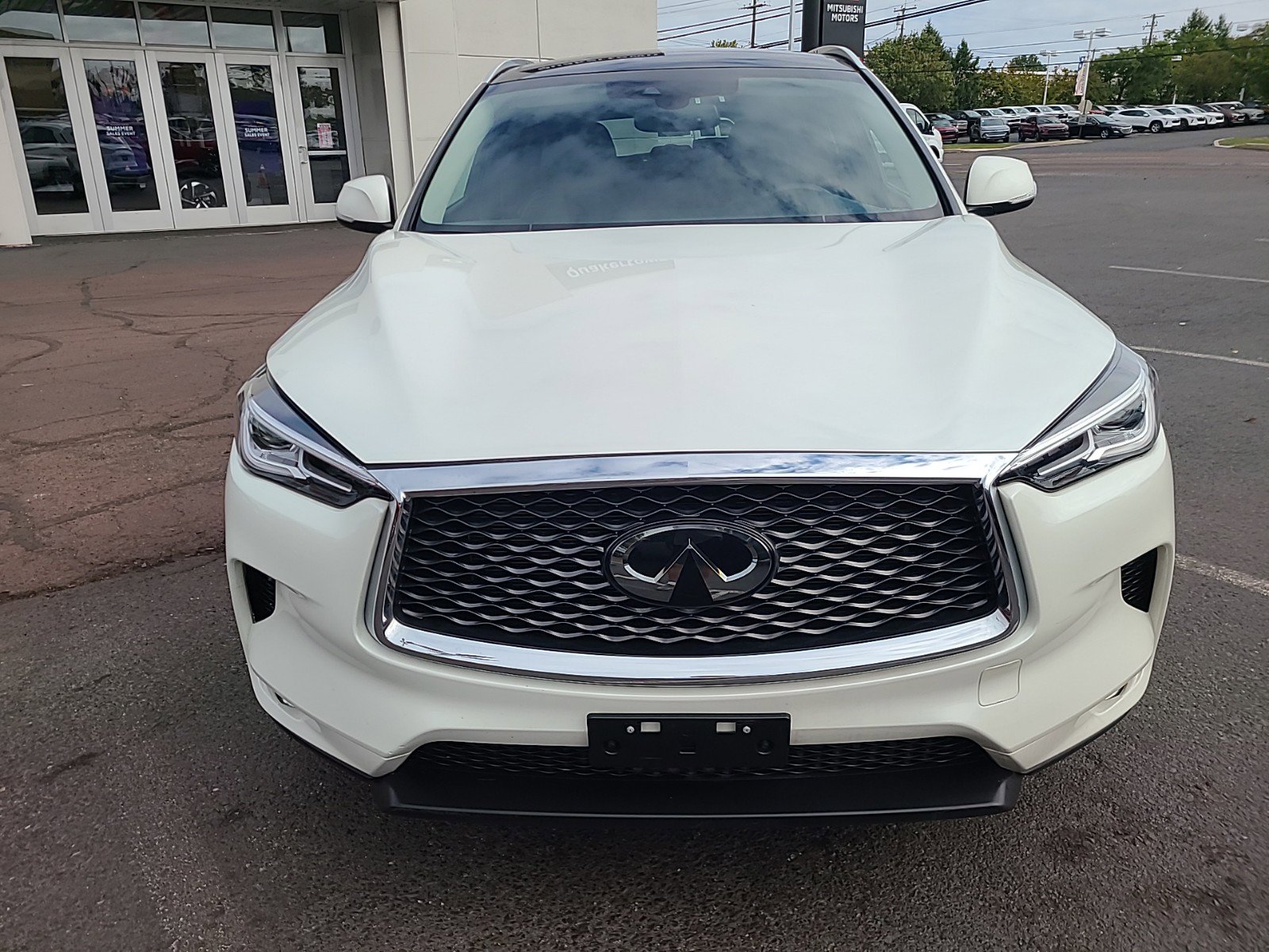 Used 2021 INFINITI QX50 Luxe with VIN 3PCAJ5BB6MF103928 for sale in Quakertown, PA