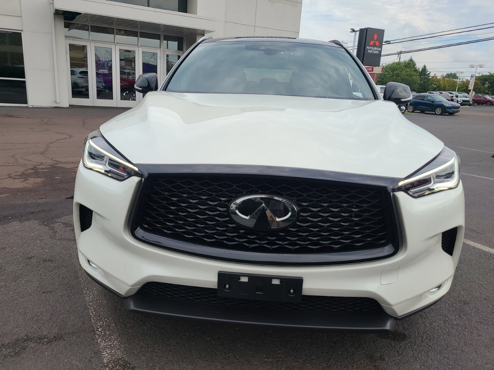 Used 2022 INFINITI QX50 Luxe with VIN 3PCAJ5BB6NF107026 for sale in Quakertown, PA