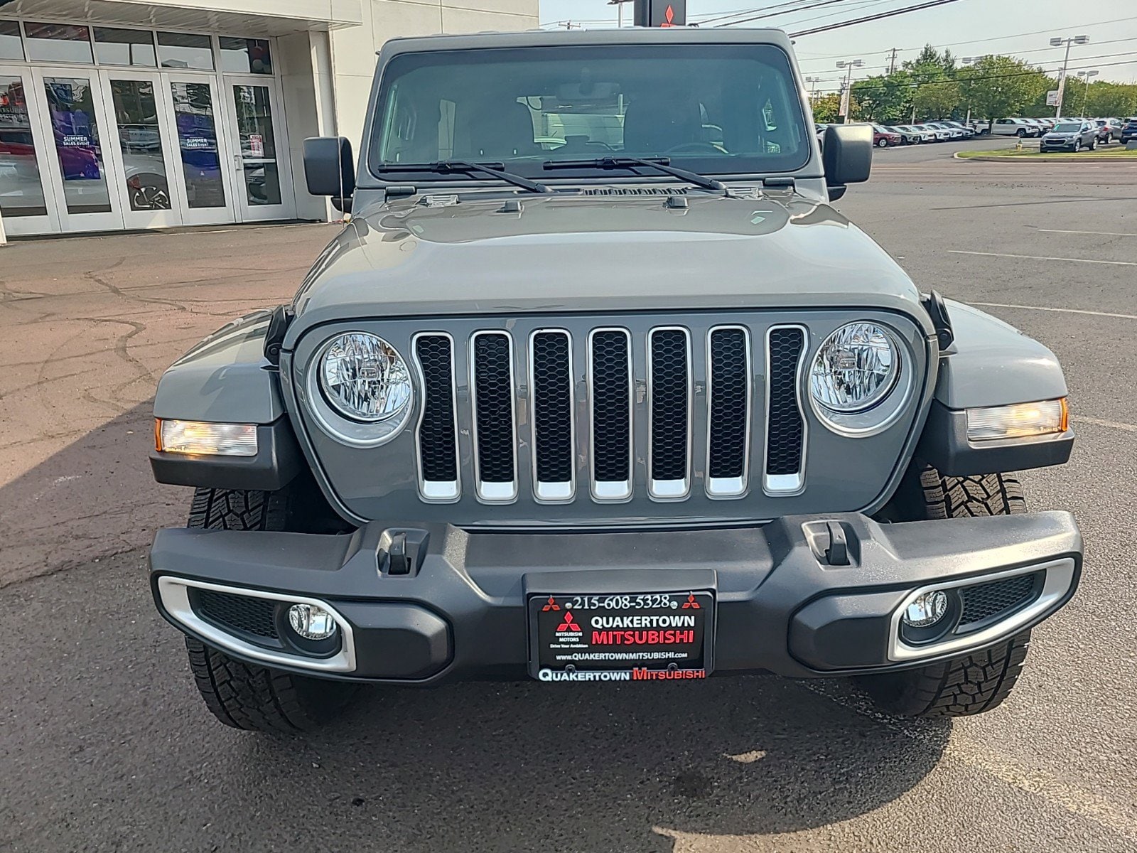 Used 2022 Jeep Wrangler Unlimited Sahara with VIN 1C4HJXEN7NW161821 for sale in Quakertown, PA