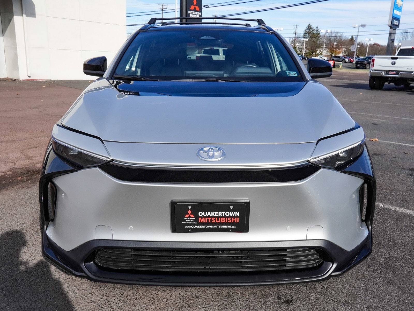 Used 2025 Toyota bZ4X XLE with VIN JTMABACAXSA095303 for sale in Quakertown, PA