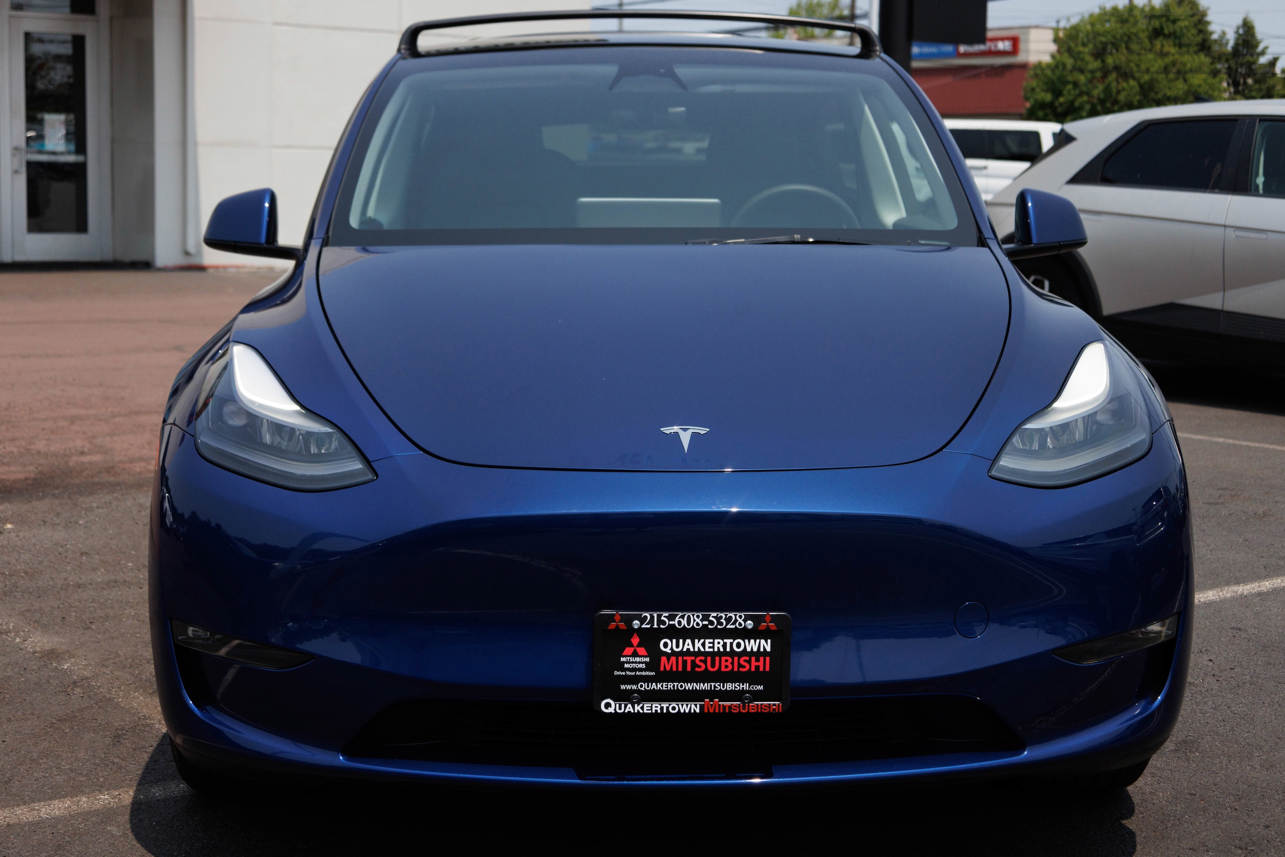 Used 2023 Tesla Model Y Long Range with VIN 7SAYGAEE7PF775452 for sale in Quakertown, PA