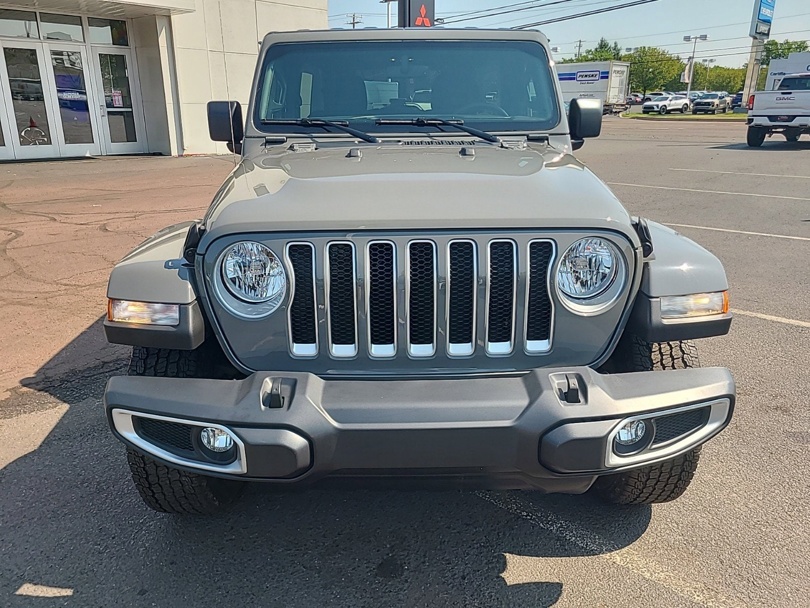 Used 2023 Jeep Wrangler 4-Door Sahara with VIN 1C4HJXEG3PW643223 for sale in Quakertown, PA