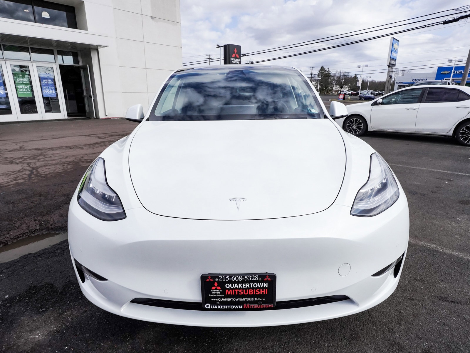 Used 2021 Tesla Model Y Long Range with VIN 5YJYGDEE2MF125714 for sale in Quakertown, PA