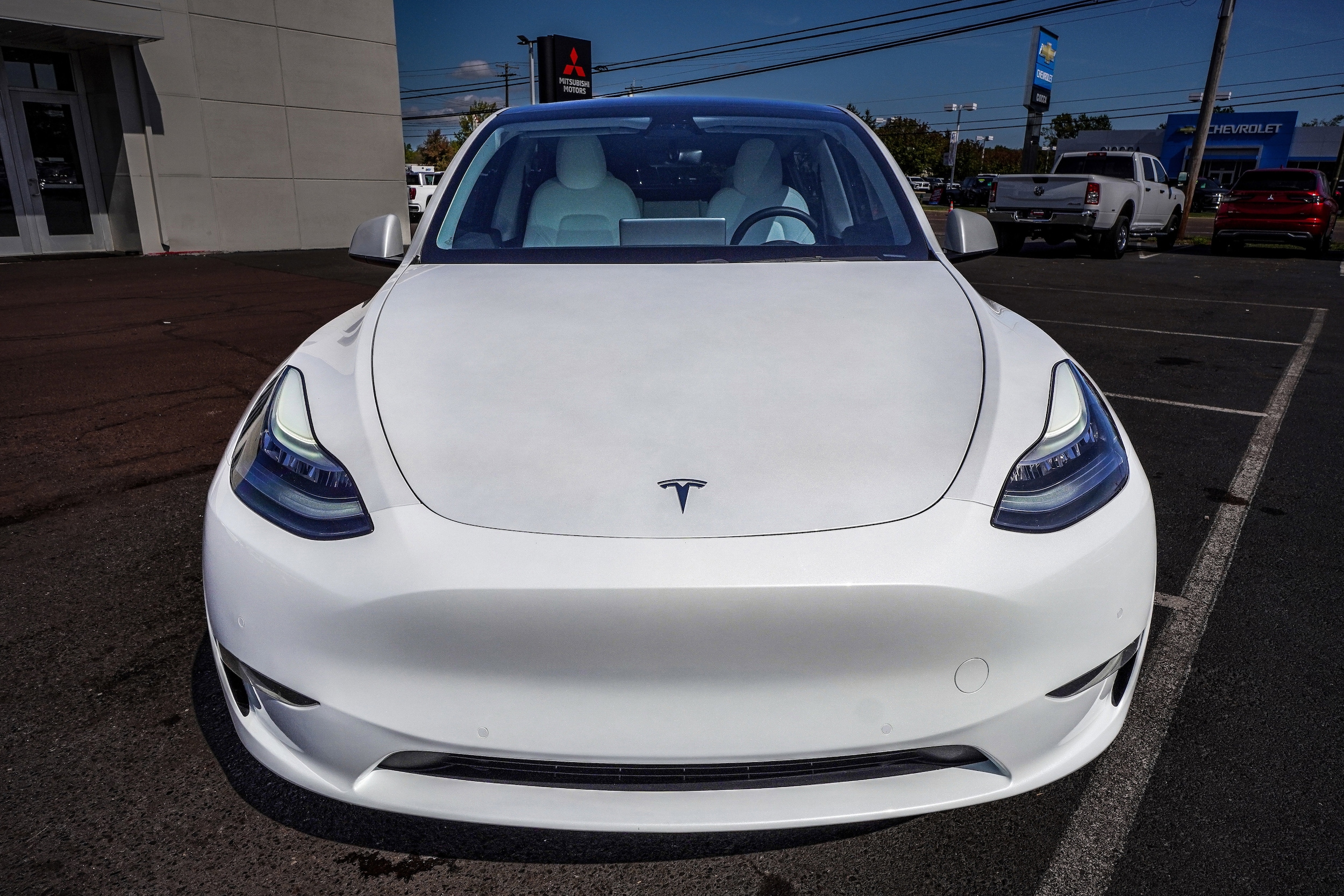 Used 2021 Tesla Model Y Long Range with VIN 5YJYGDEE1MF075176 for sale in Quakertown, PA