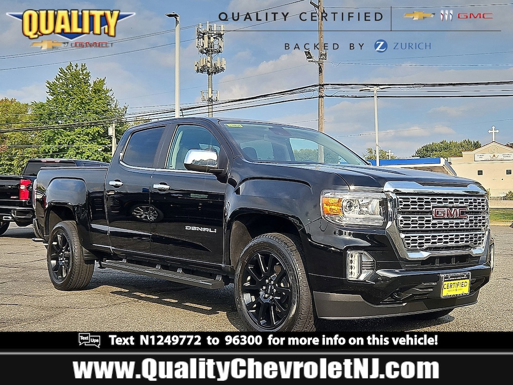 Used 2022 GMC Canyon Denali Truck