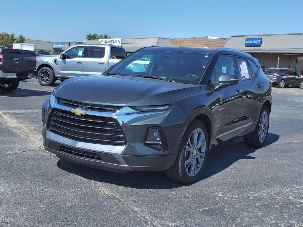 Used 2019 Chevrolet Blazer Premier with VIN 3GNKBKRSXKS697327 for sale in Cushing, OK