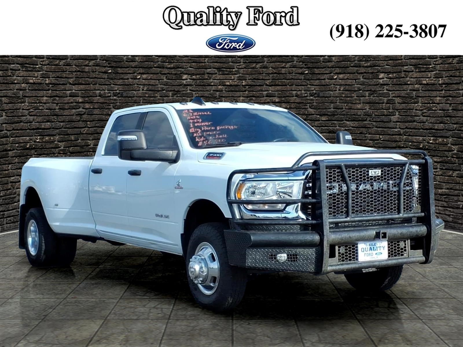 2023 RAM 3500 Big Horn 4X4 Crew Cab LWB's photo