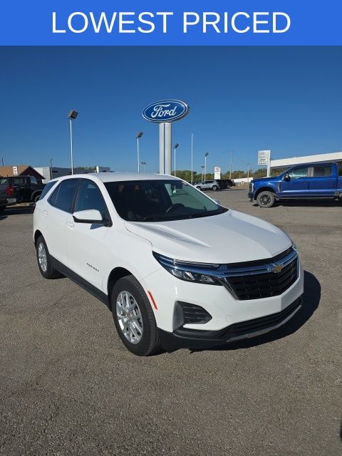 Used 2024 Chevrolet Equinox LT with VIN 3GNAXUEG3RL242625 for sale in Independence, KS