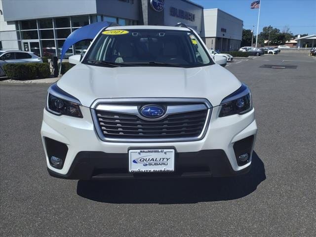 Used 2021 Subaru Forester Premium with VIN JF2SKAJC0MH486514 for sale in Wallingford, CT