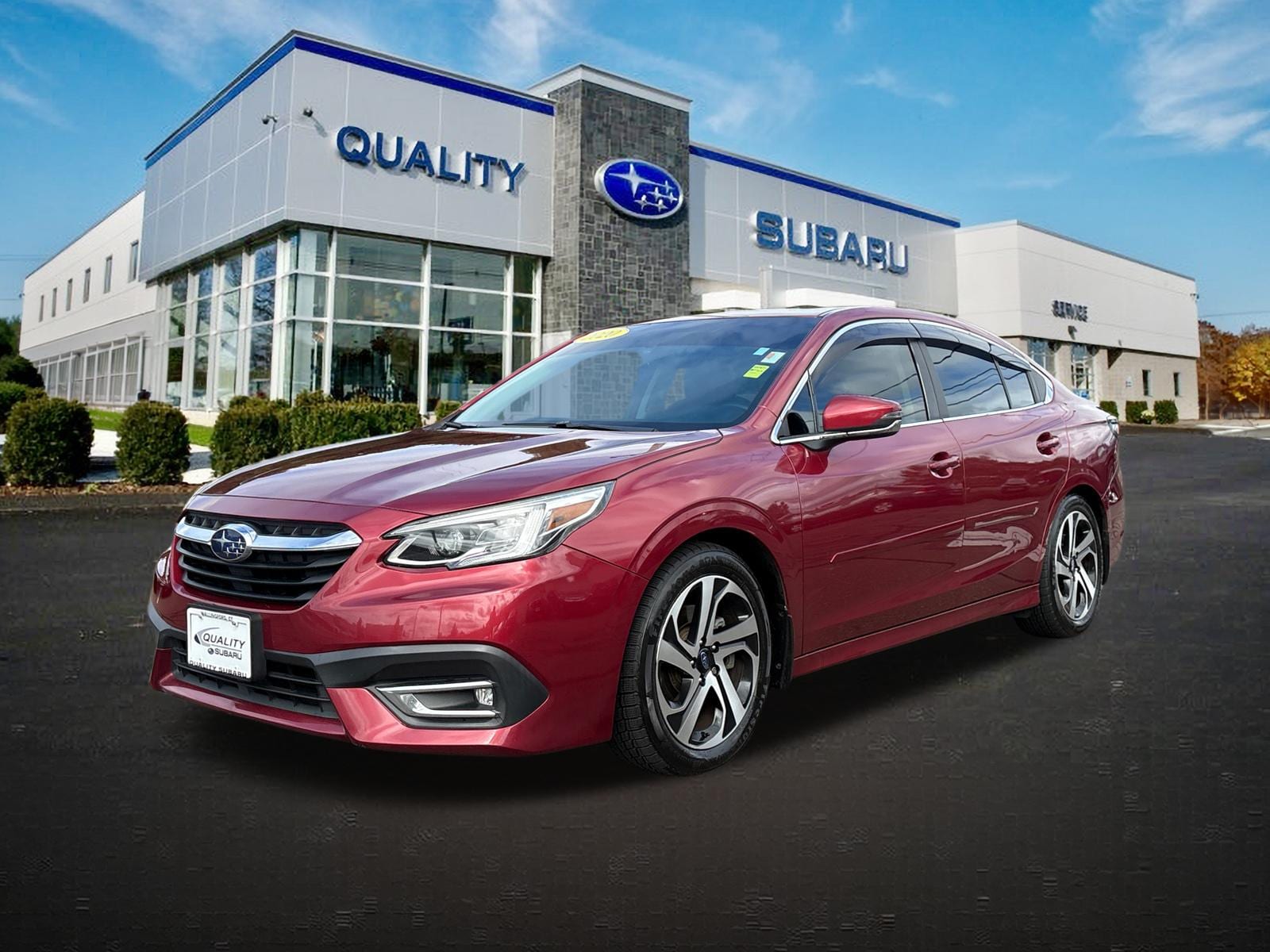 Used 2020 Subaru Legacy Limited with VIN 4S3BWAN62L3029612 for sale in Wallingford, CT