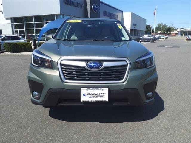 Used 2021 Subaru Forester Premium with VIN JF2SKAFC3MH585188 for sale in Wallingford, CT