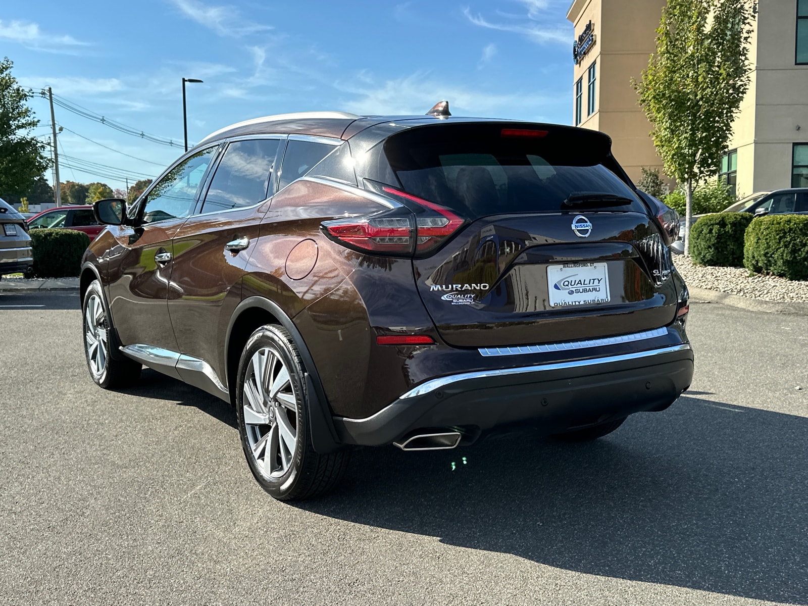 Used 2019 Nissan Murano SL with VIN 5N1AZ2MS6KN121196 for sale in Wallingford, CT