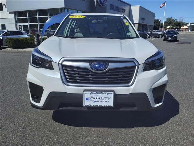 Used 2021 Subaru Forester Base with VIN JF2SKAAC1MH421610 for sale in Wallingford, CT