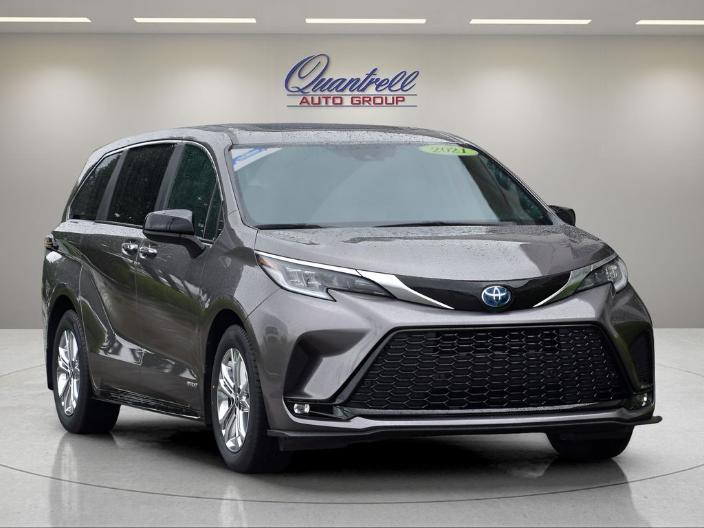 Used 2021 Toyota Sienna XSE with VIN 5TDXSKFC1MS010271 for sale in Lexington, KY