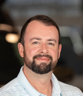 Staff member Drew Harvey from 24668f86fe07