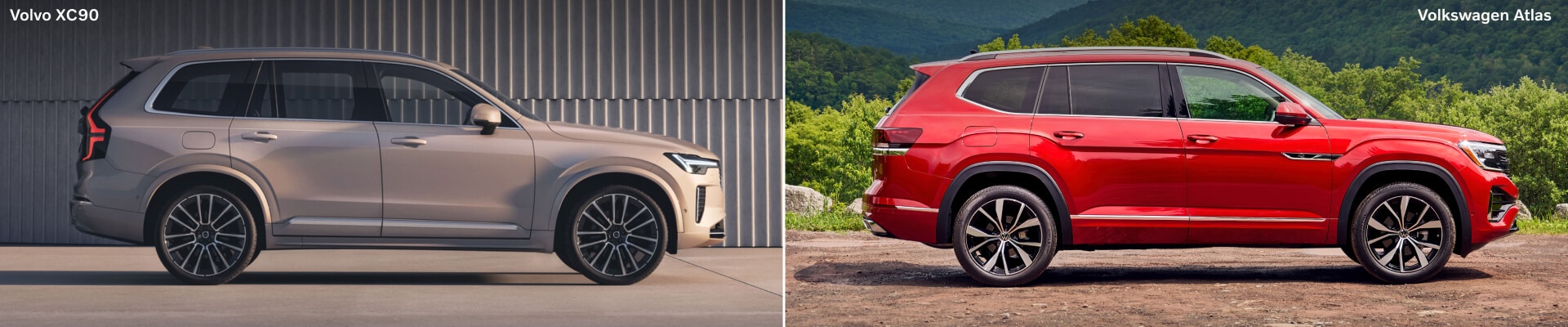 Volvo XC90 Vs. Volkswagen Atlas
