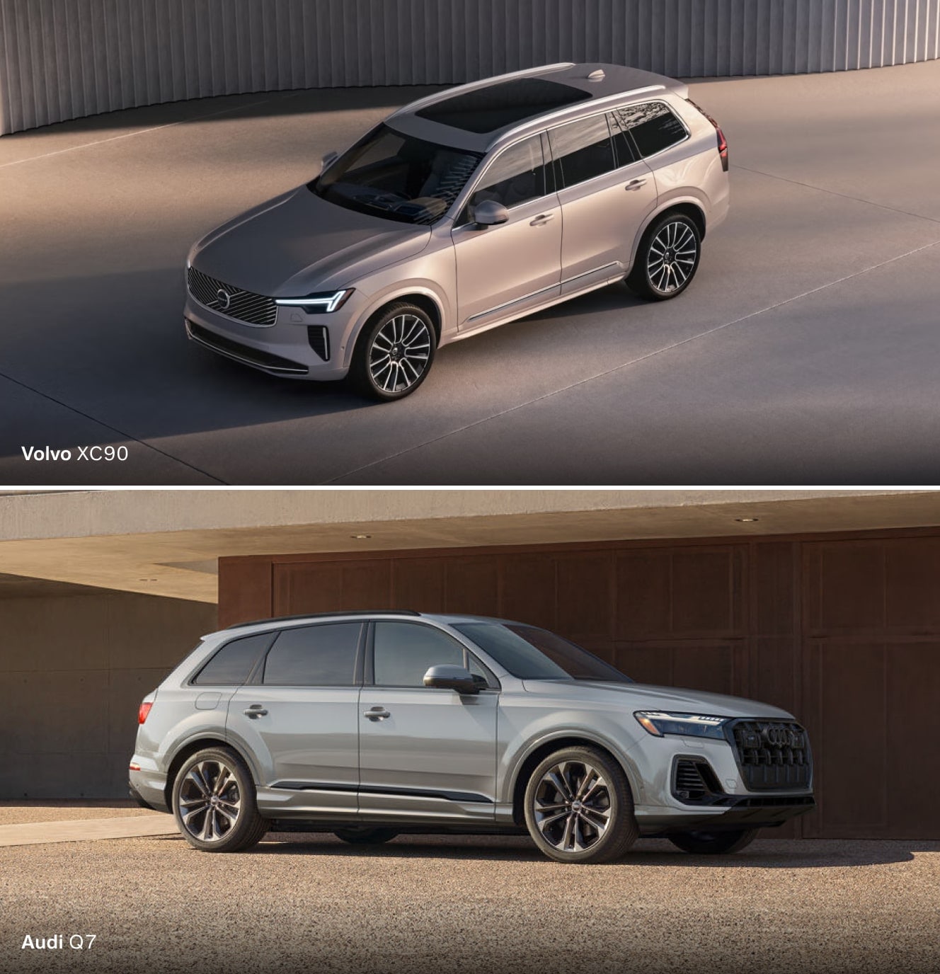 Volvo XC90 vs. Audi Q7: Specs
