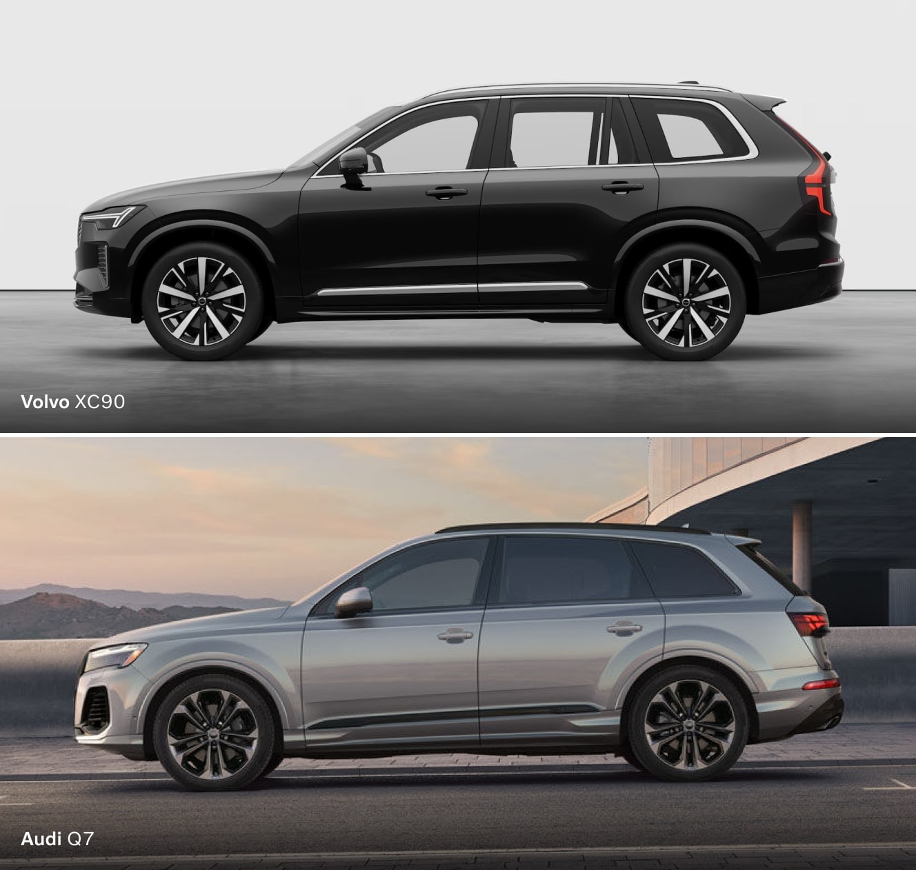 Audi Q7 vs. Volvo XC90: MPG