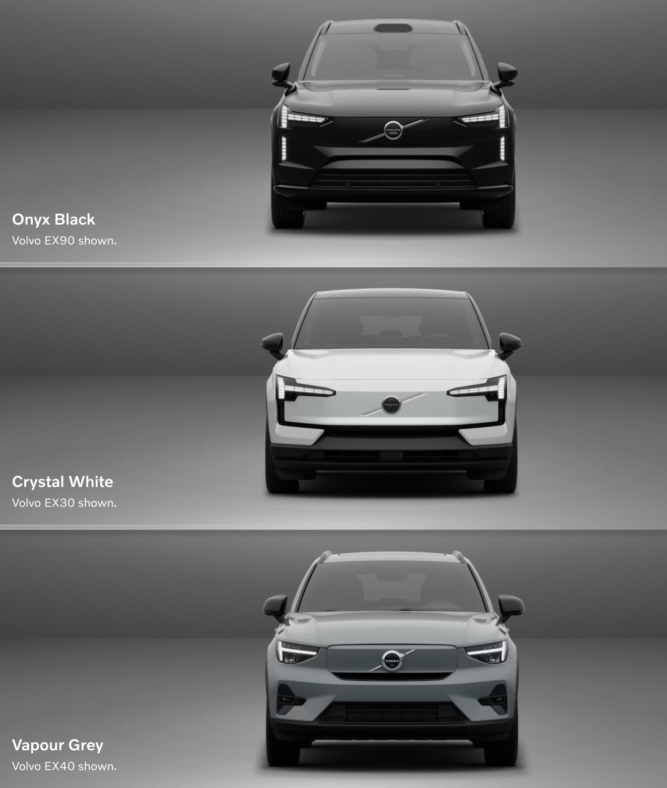 2025 Volvo Colors: Options Shared Across the Lineup