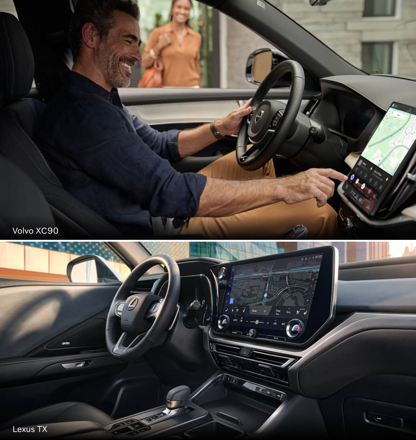 2026 Volvo XC90 vs. Lexus TX: Luxury Amenities