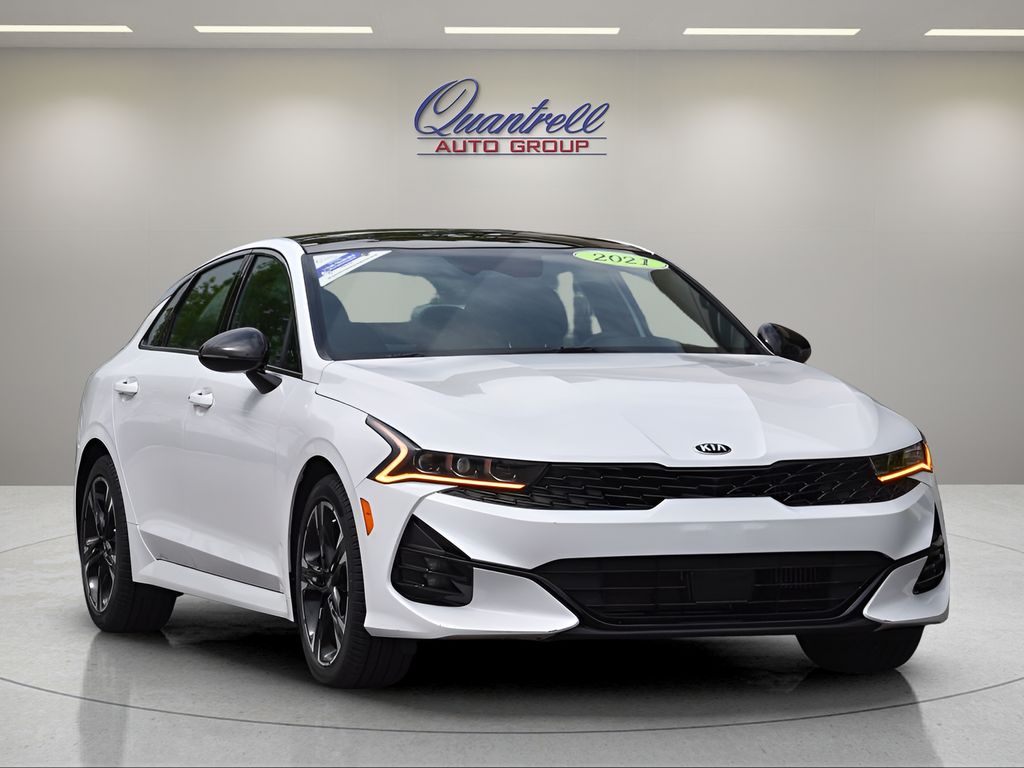 Used 2021 Kia K5 GT-Line with VIN 5XXG64J21MG077114 for sale in Lexington, KY