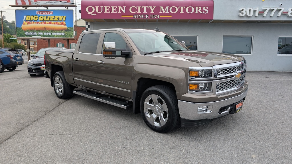 Used 2015 Chevrolet Silverado 1500 LTZ Truck Crew Cab