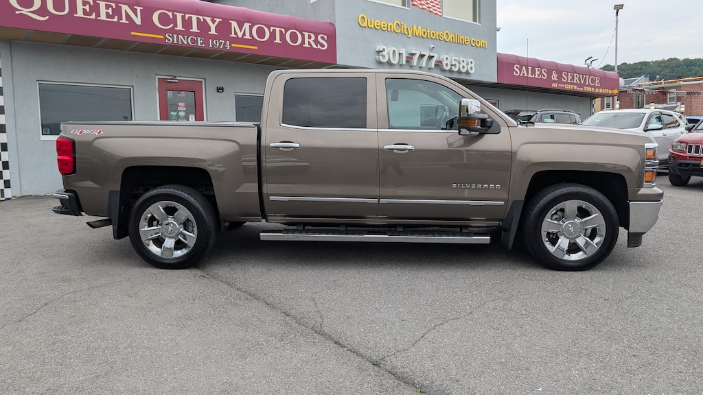 Used 2015 Chevrolet Silverado 1500 LTZ Truck Crew Cab