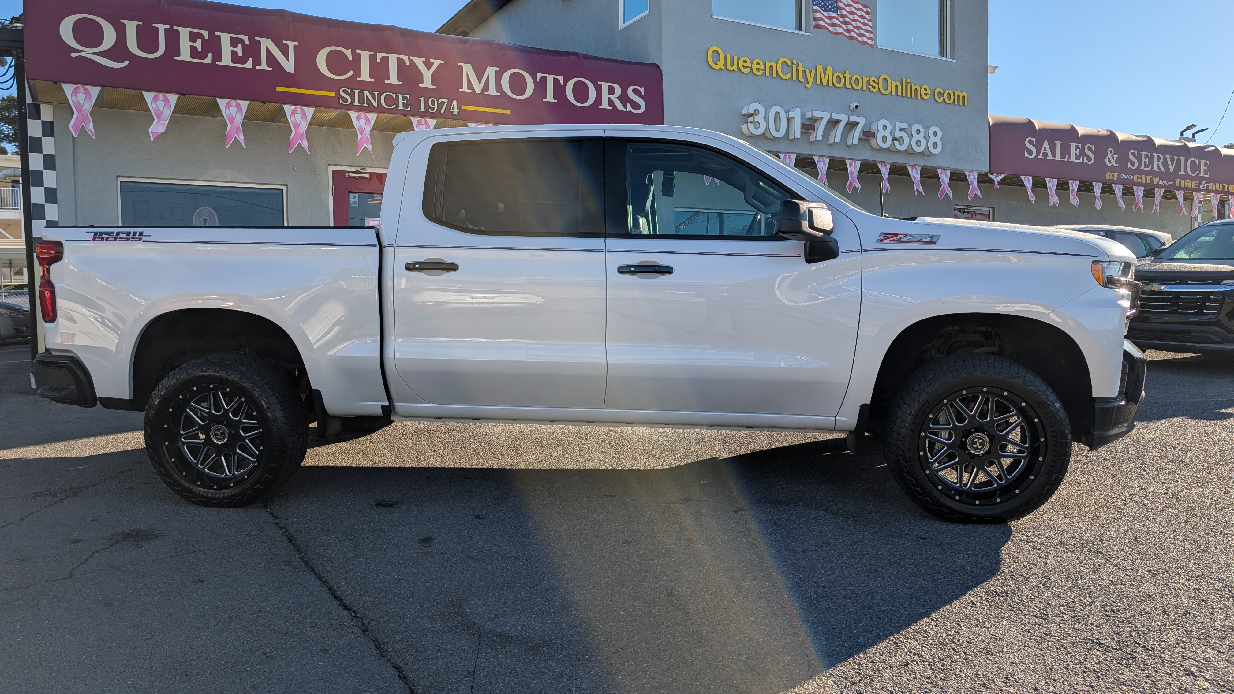 Used 2019 Chevrolet Silverado 1500 LT Trail Boss Truck Crew Cab