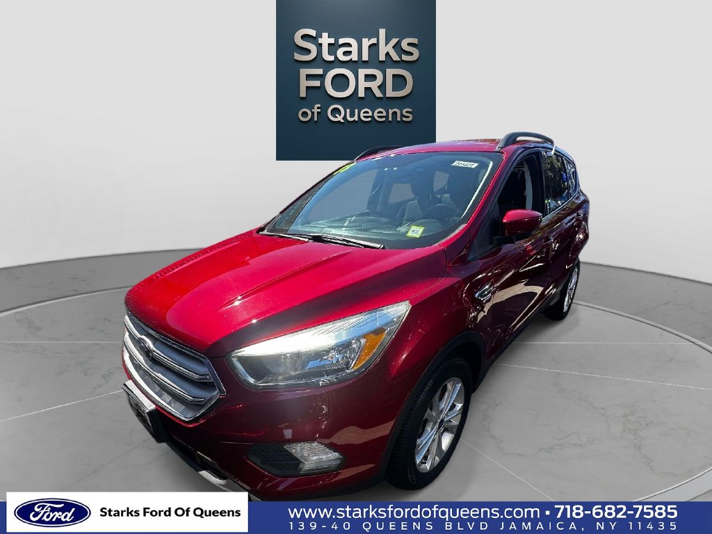 Certified 2018 Ford Escape SE with VIN 1FMCU9GD5JUC53514 for sale in Queens, NY