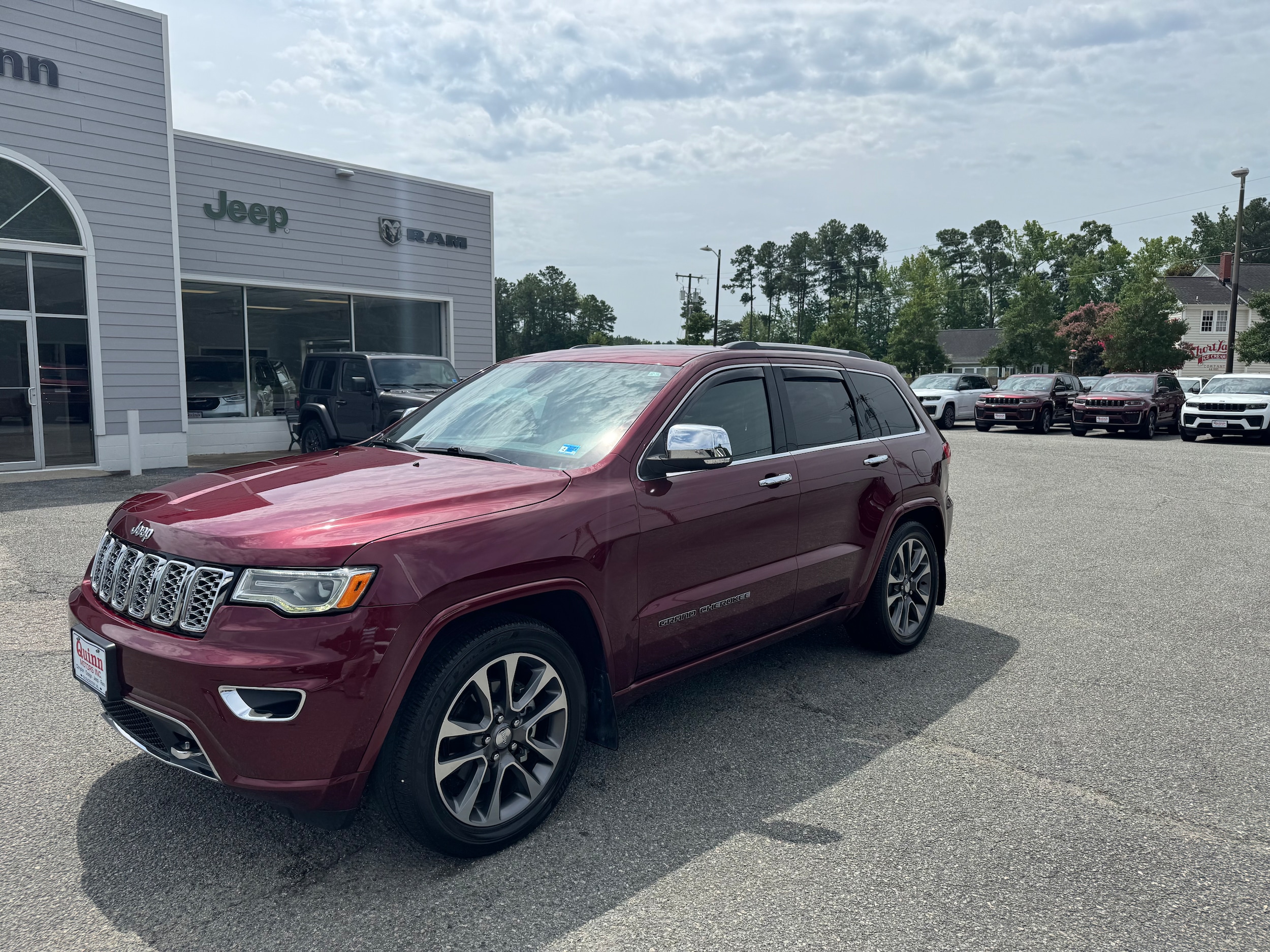 Used 2018 Jeep Grand Cherokee Overland with VIN 1C4RJFCGXJC196013 for sale in Gloucester, VA