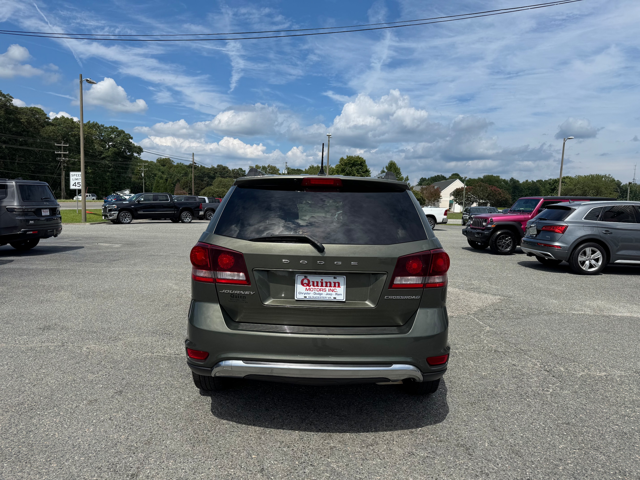 Used 2018 Dodge Journey Crossroad with VIN 3C4PDCGB1JT442978 for sale in Gloucester, VA