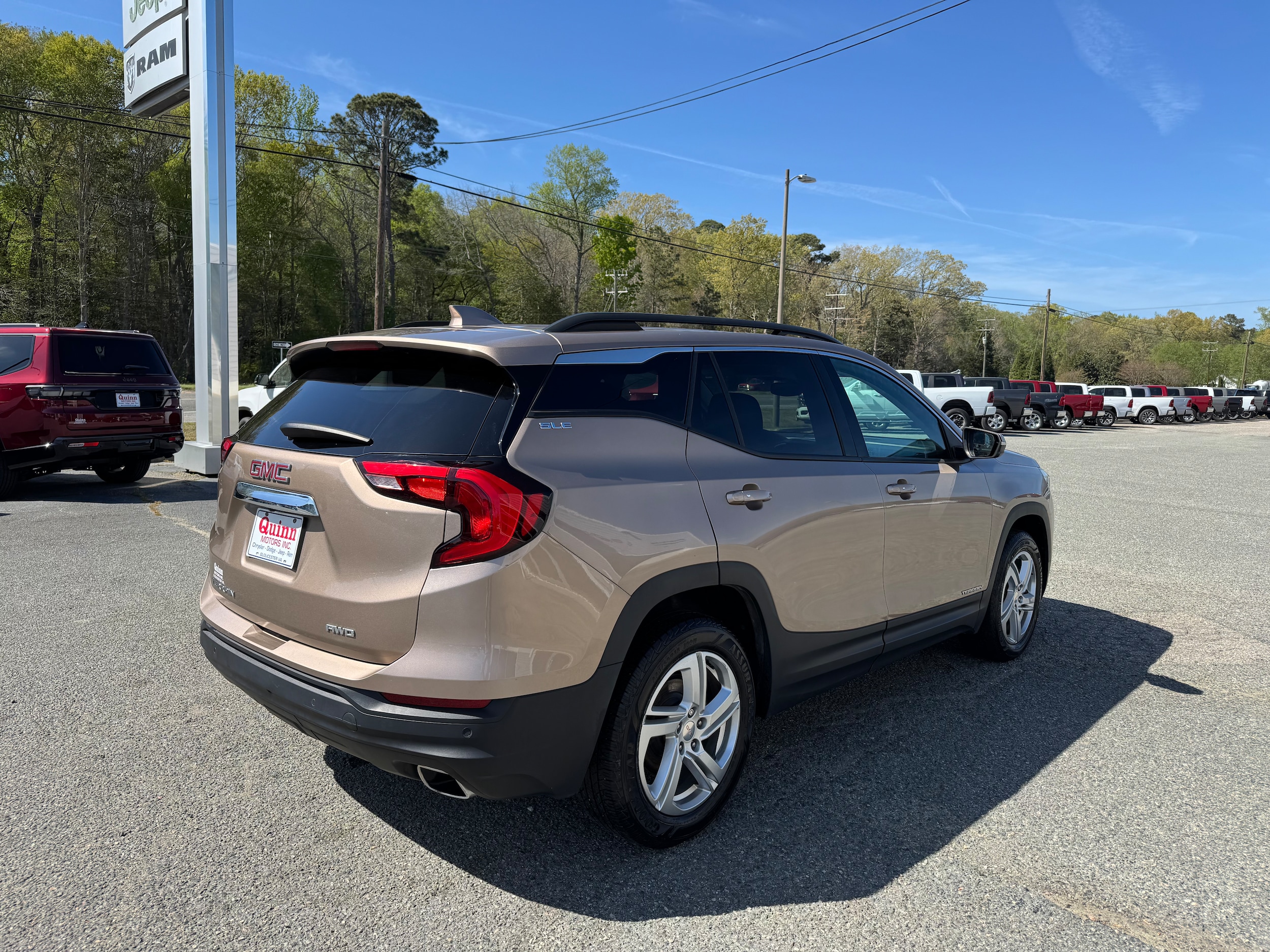 Used 2018 GMC Terrain SLE with VIN 3GKALTEXXJL174718 for sale in Gloucester, VA