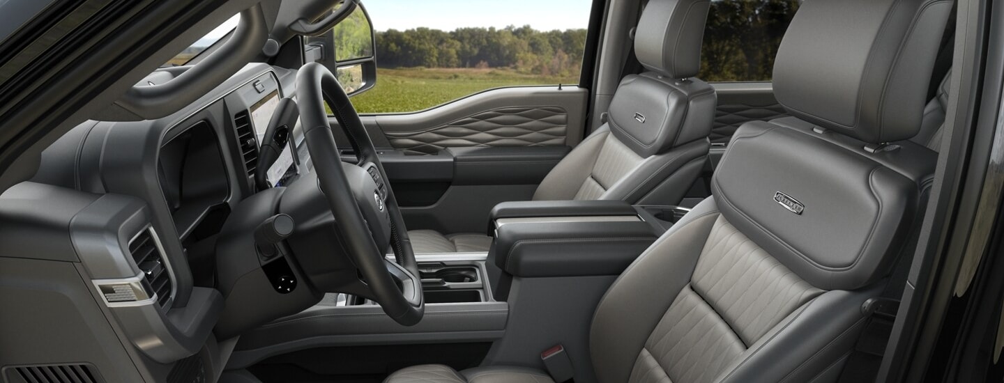 Ford F-250 interior