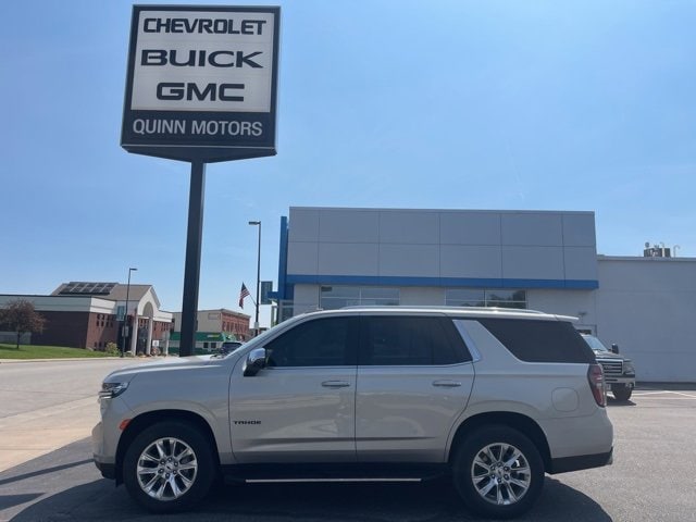 Used 2021 Chevrolet Tahoe Premier with VIN 1GNSKSKD3MR434789 for sale in Ellsworth, WI