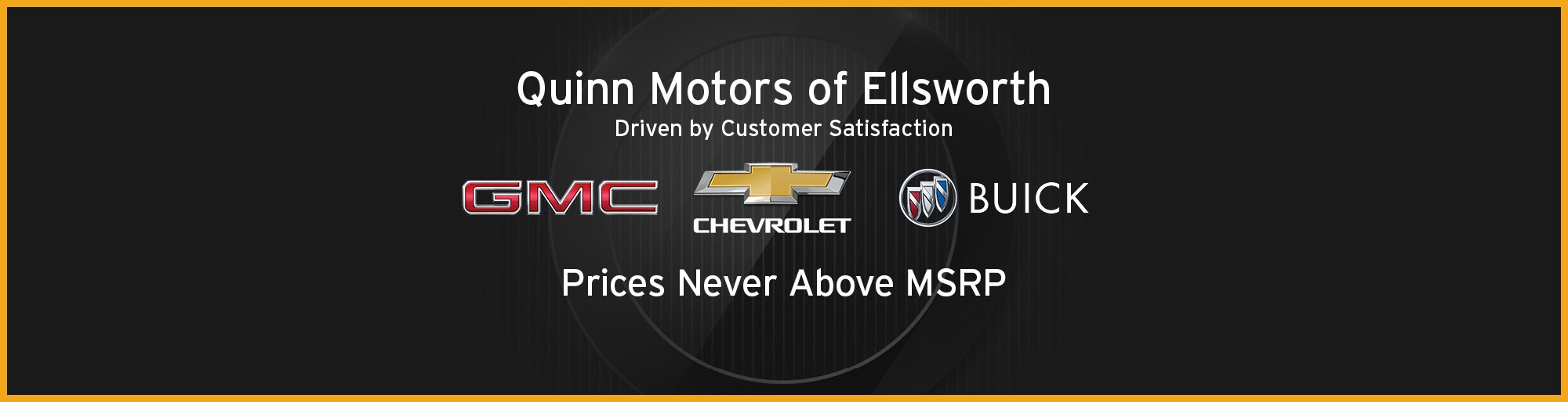 Quinn Motors Chevrolet, GMC, and Buick Dealer in Ellsworth, WI
