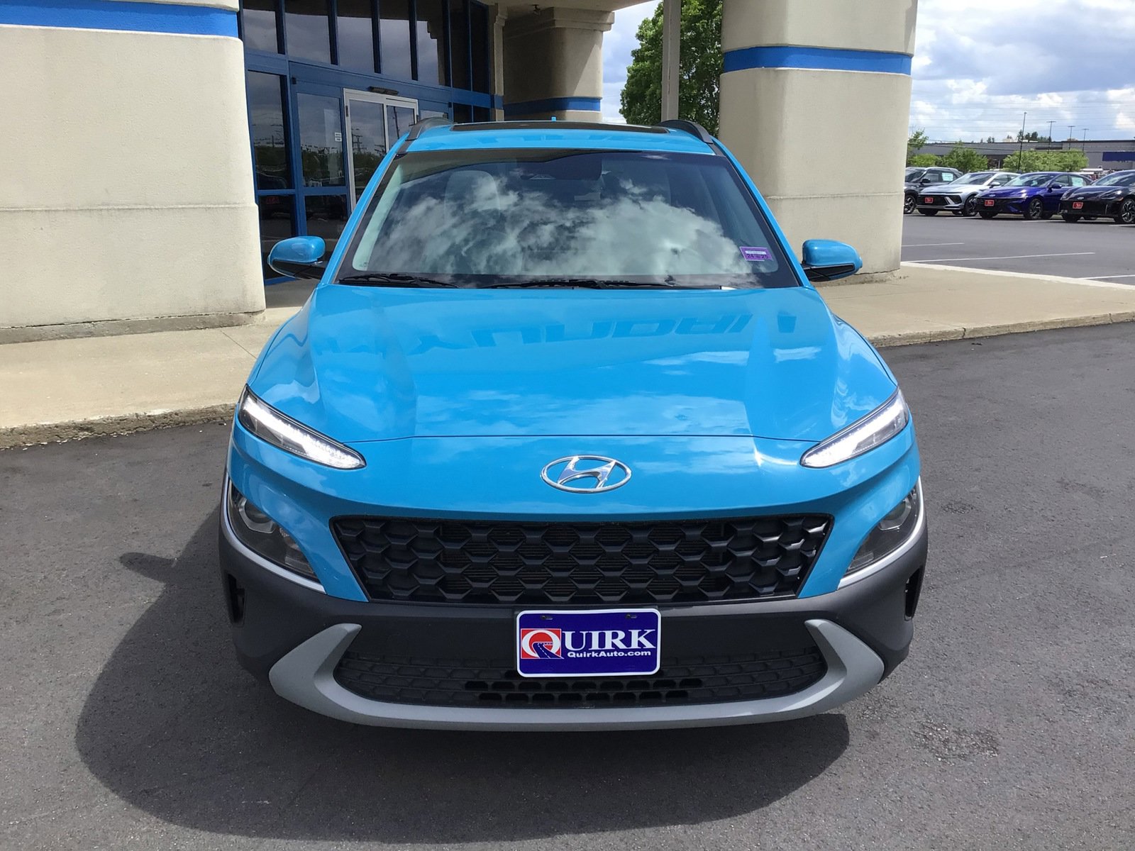 Certified 2022 Hyundai Kona SEL with VIN KM8K3CAB8NU885934 for sale in Bangor, ME