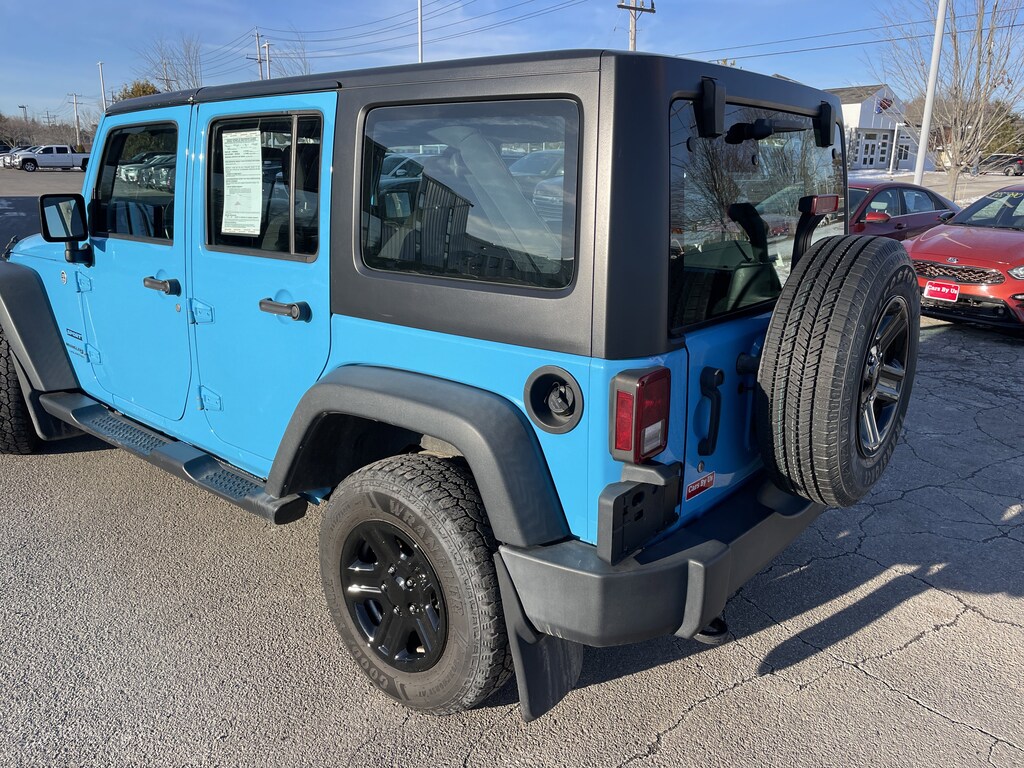 Used 2018 Jeep Wrangler JK Unlimited Sport Sport 4x4
