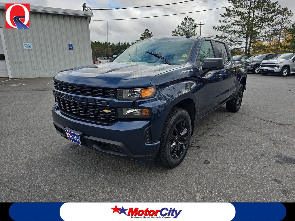 Used 2022 Chevrolet Silverado 1500 LTD Custom 4WD Crew Cab 147 Custom