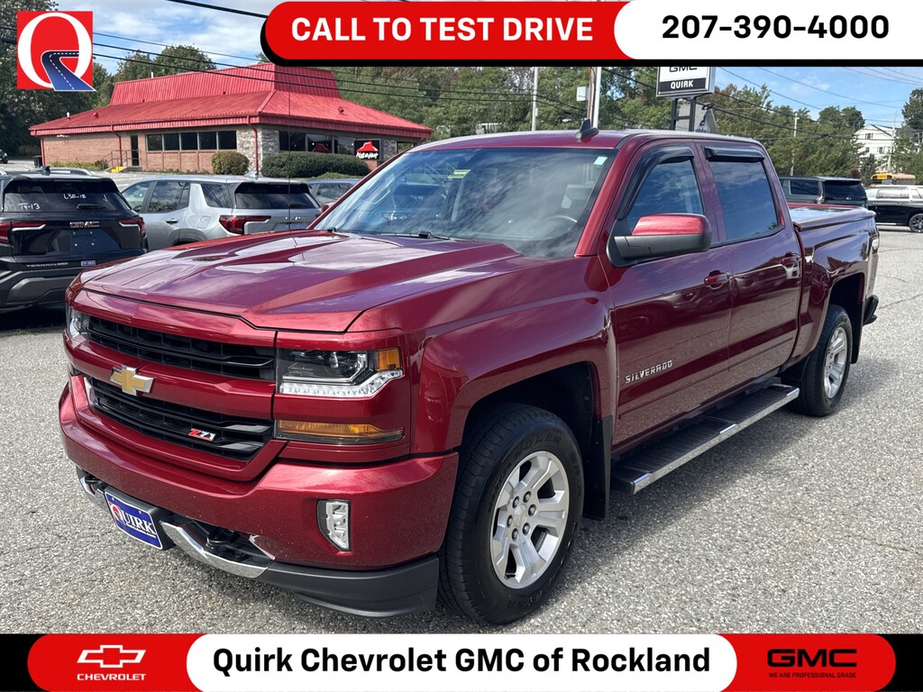 Used 2018 Chevrolet Silverado 1500 LT 4WD Crew Cab 143.5 LT w/2LT